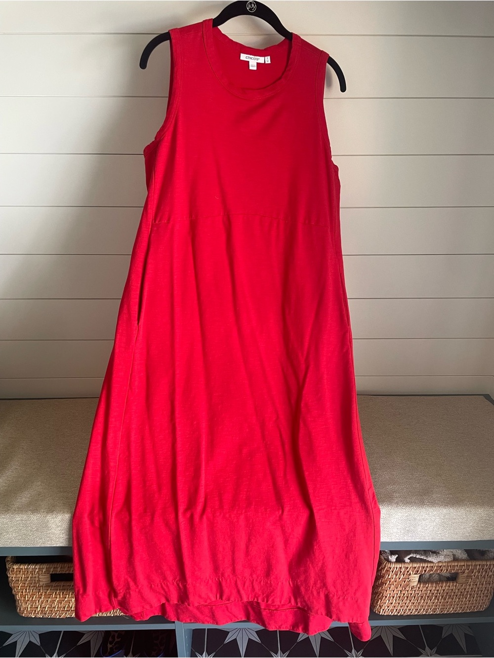 Chico’s Casual A-Line Midi Dress